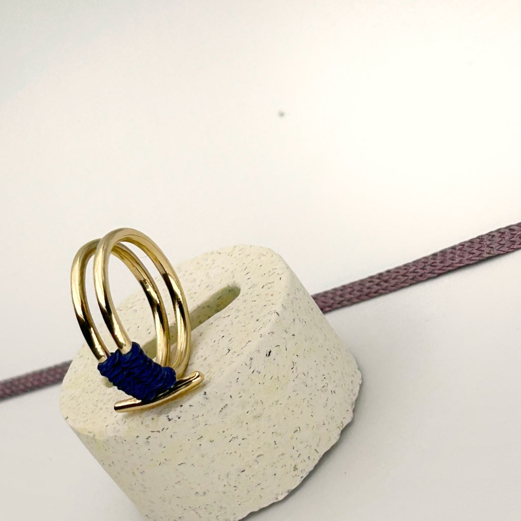 Anillo Doble Amarre Latón