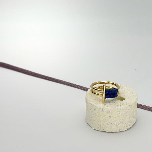 Anillo Doble Amarre Latón