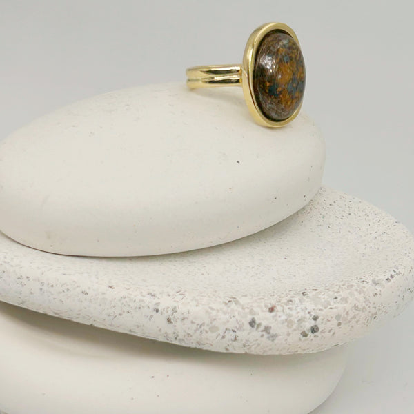 Anillo Umbral Latón Bronzita